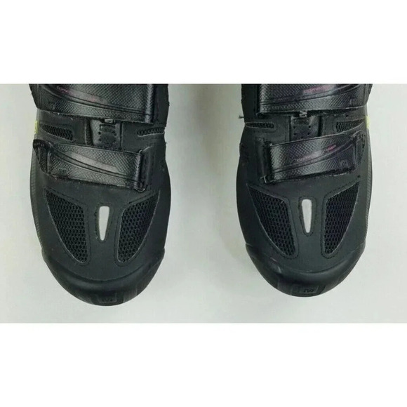 Mavic Size 8 Women's Tourmaline Cycling Road Shoes Black Purple Accent 643001 - Picture 7 of 12